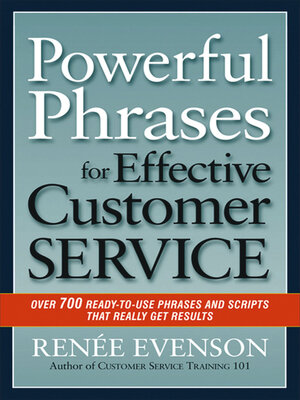 cover image of Powerful Phrases for Effective Customer Service